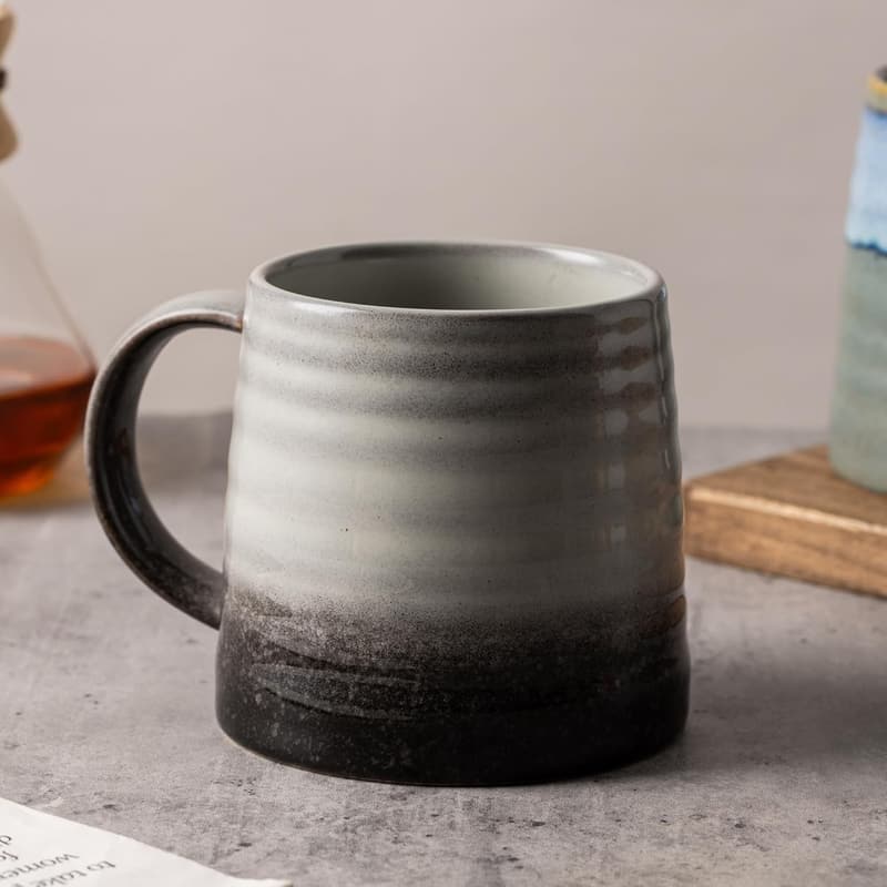 Handmade Ceramic Coffee Mug - 16oz Transmutation Glaze