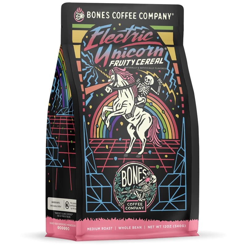 Fruity Cereal Flavored Coffee - Medium Roast, 12 Oz Whole Bean
