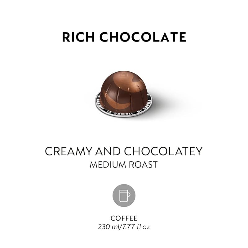 Mild Roast Rich Chocolate Coffee Pods, 30-Count