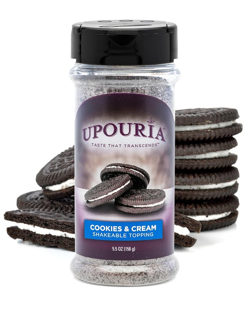 Vegan Cookies & Cream Coffee Topper, 5.5oz Flavor Enhancer