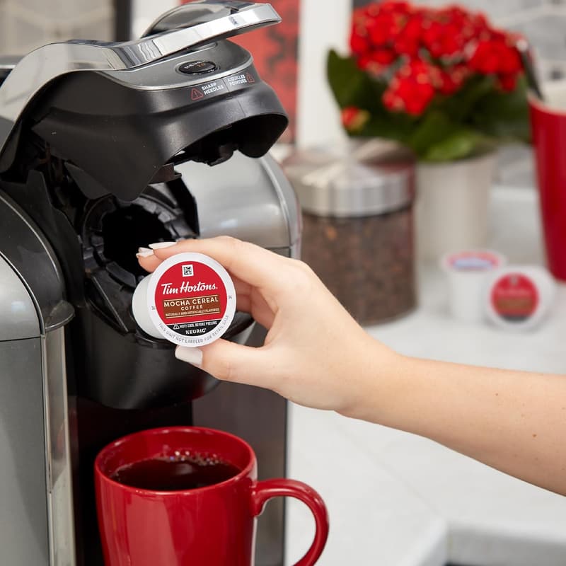 Tim Hortons Mocha Coffee K-Cup Pods, 12 Count