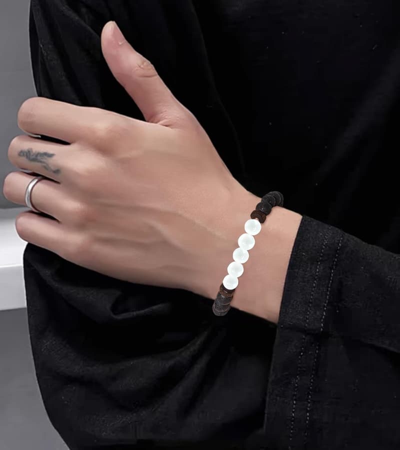 Sober Anniversary Beaded Bracelet Gift for Men and Women