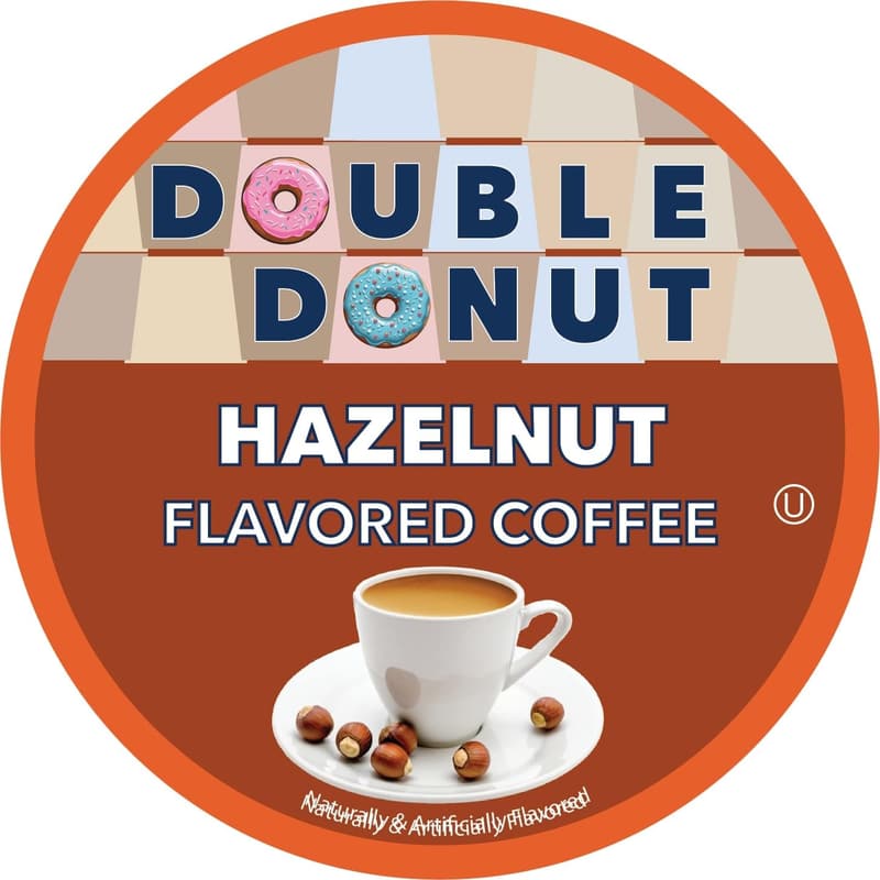 Hazelnut Coffee Pods for Keurig, Medium Roast, 72 Count