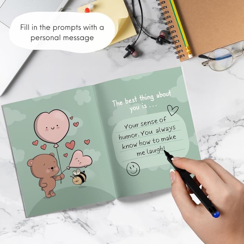 Personalized Love Reasons Card for Dad & Couples