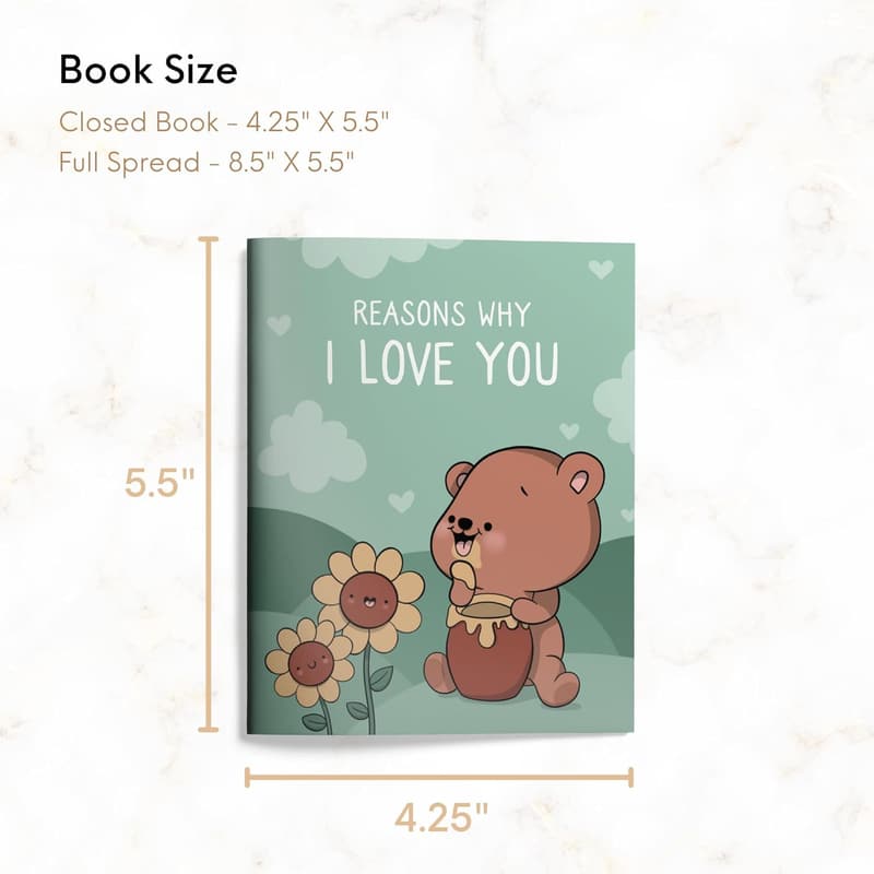 Personalized Love Reasons Card for Dad & Couples