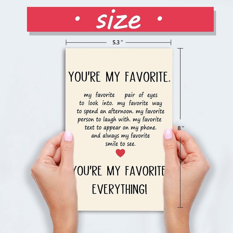 Anniversary Card for Husband - Perfect Gift for Him