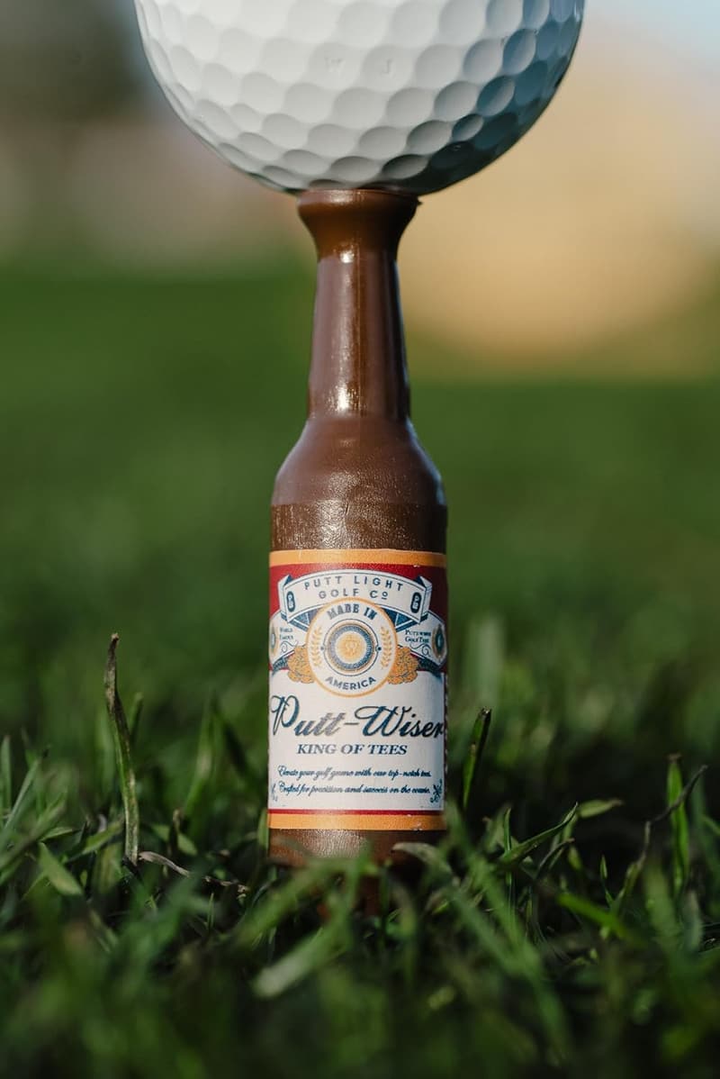 Virtually Unbreakable Beer Bottle Golf Tees - 6 Pack Gift for Golfers