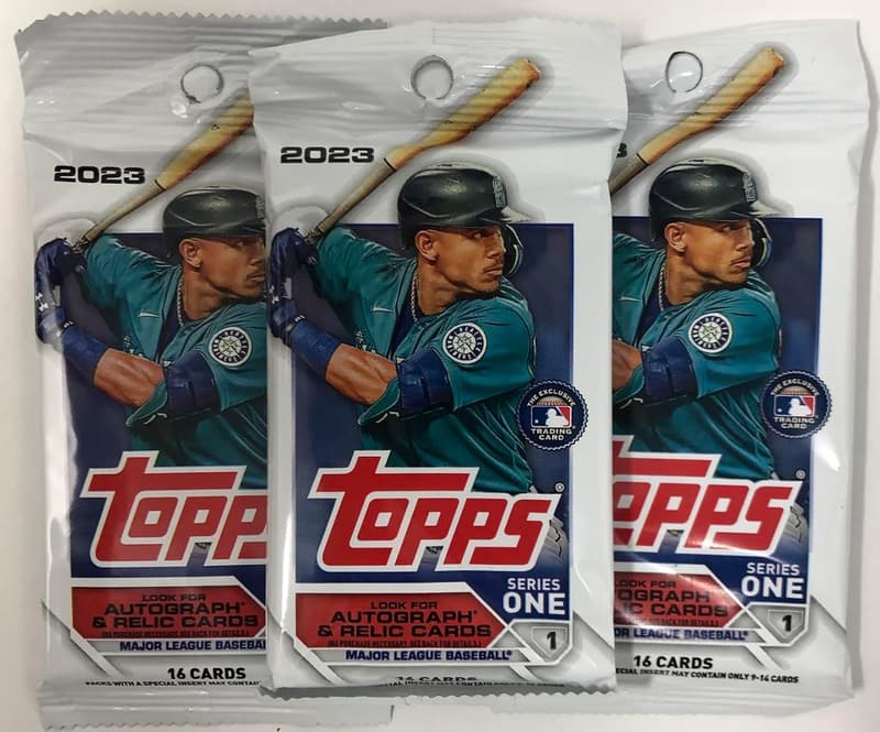 Topps 2023 MLB Baseball Trading Cards Set - 48 Total Cards