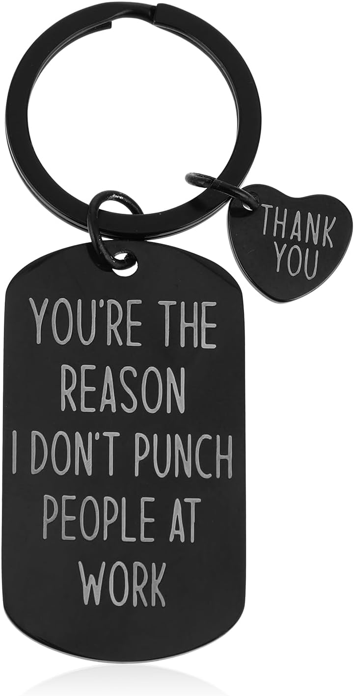 Friendship Keychain Gift for Coworkers and Best Friends