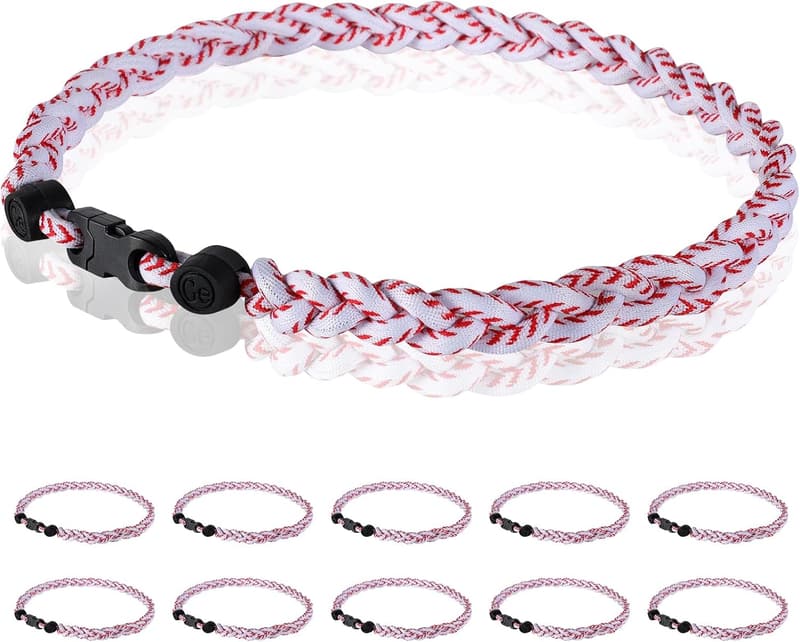 Baseball Necklace Gift Set - 12 Pack, 18