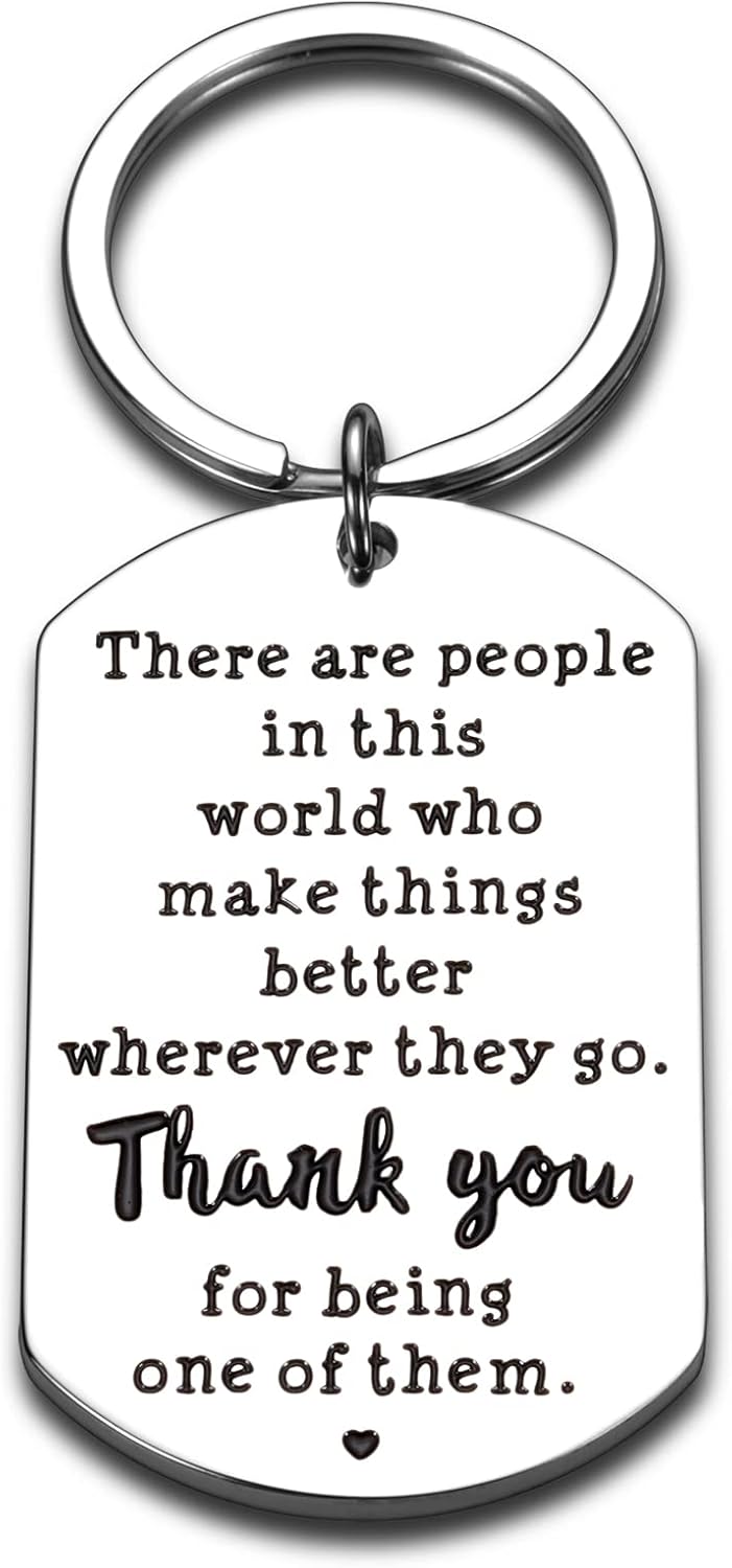 Inspirational Keychain for Boss's Day - Employee Appreciation Gift