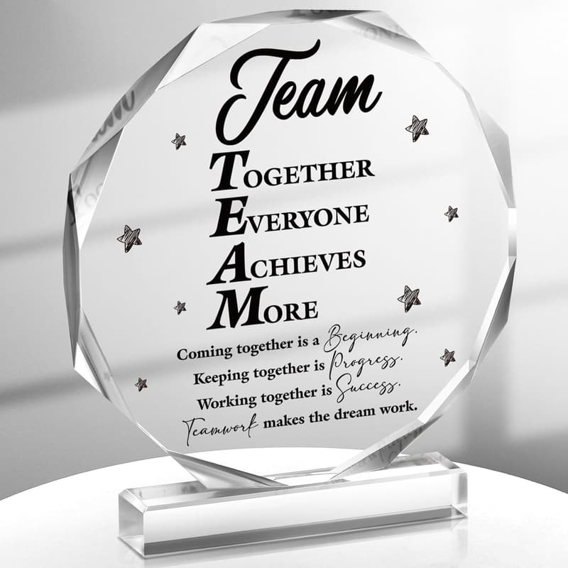 Appreciation Gift for Women - Thank You Desk Decor