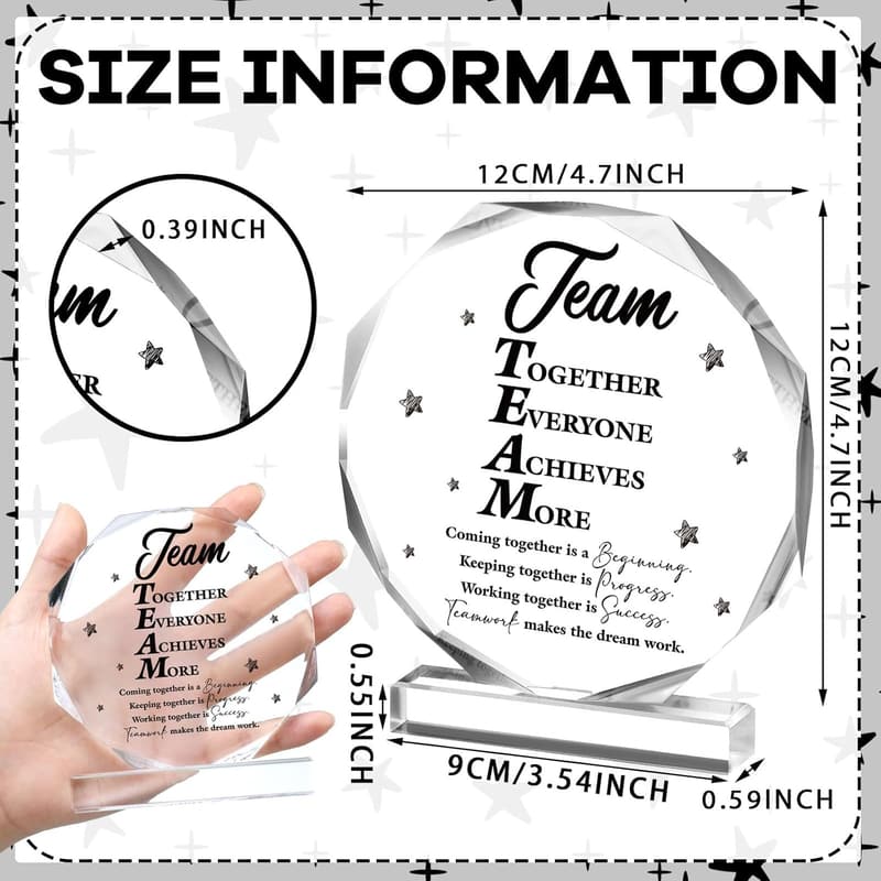 Appreciation Gift for Women - Thank You Desk Decor