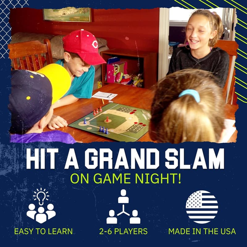 Baseball Board Game for Family Game Night