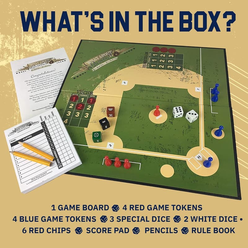 Baseball Board Game for Family Game Night