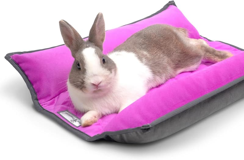 Reversible Fleece Snuggle Bunny Bed for Small Pets