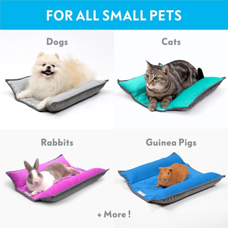 Reversible Fleece Snuggle Bunny Bed for Small Pets