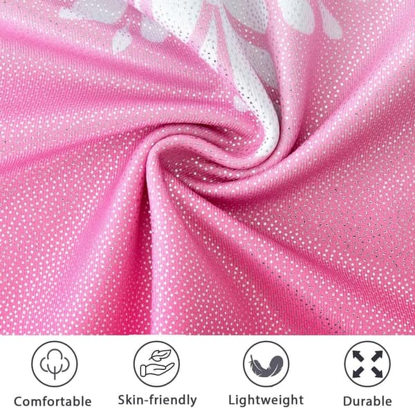 Girls' Sparkle Snowflake Gymnastics Leotard Unitard
