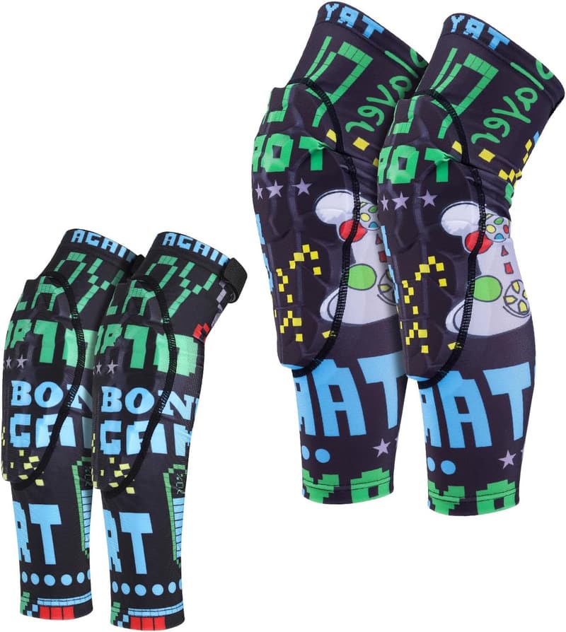 Toddler Soft Protective Gear Set: Knee and Elbow Pads