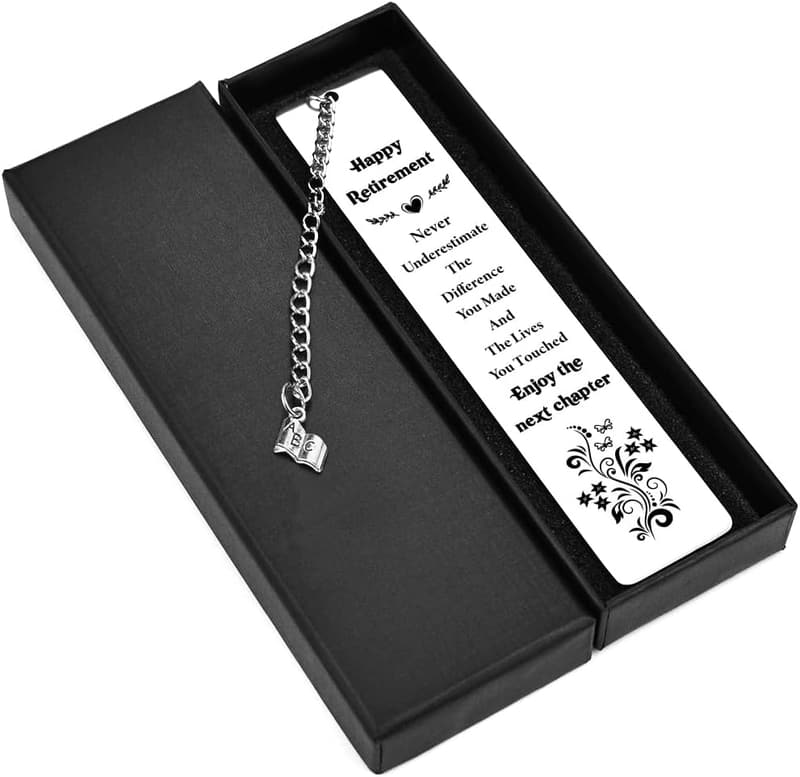 Retirement Gift Bookmark for Women - Coworkers & Friends