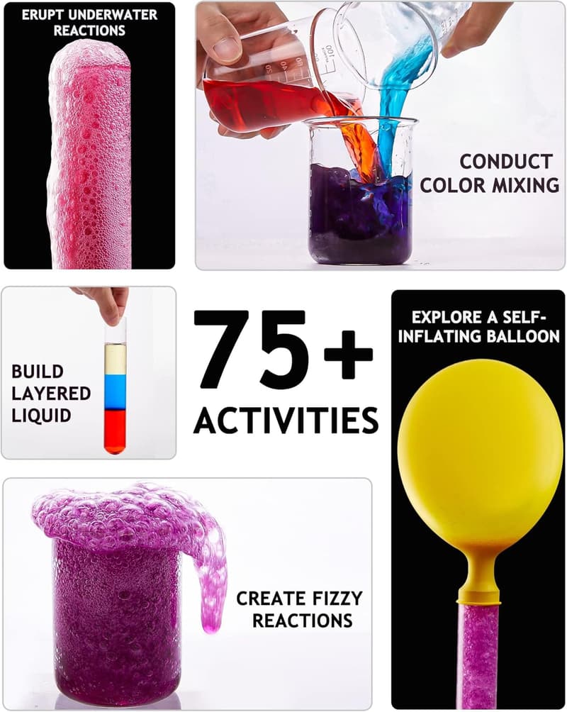 75+ Cool Chemistry Science Kits for Girls, Ages 4-8