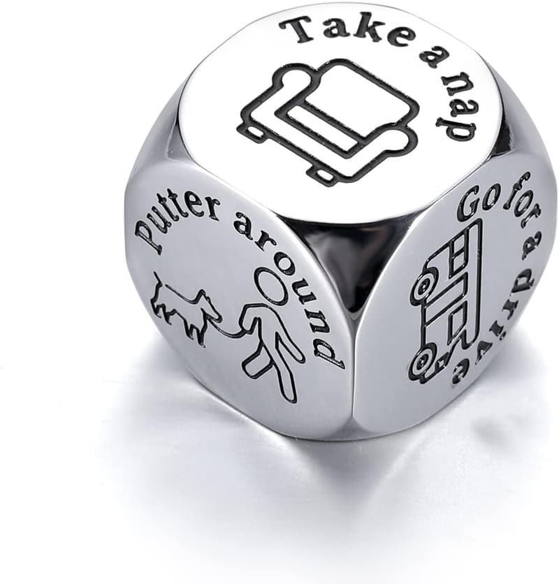 Funny Retirement Decision Dice – Unique Gift for Coworkers