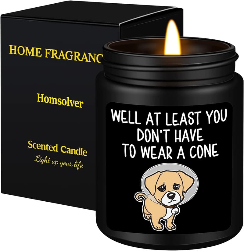 Get Well Soon Sandalwood Candles for Men
