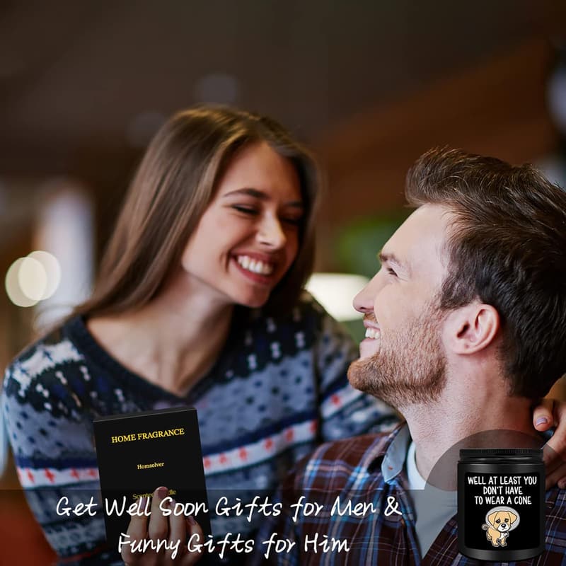 Get Well Soon Sandalwood Candles for Men