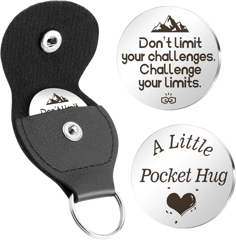 Graduation Pocket Hug Token Keychain Gift