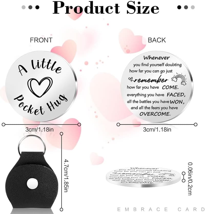 2025 Graduation Pocket Hug Token for Men and Women