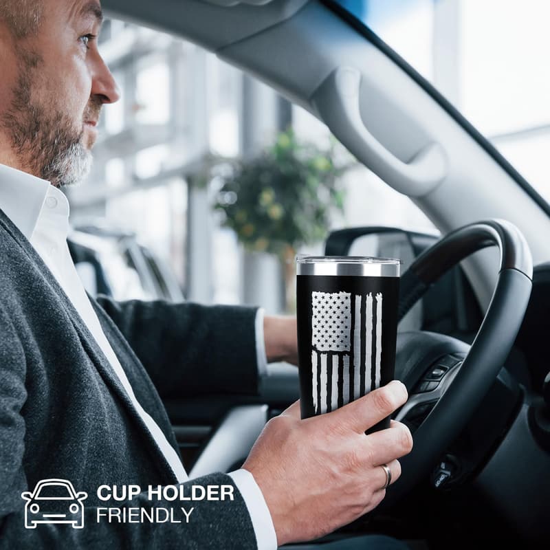 Funny 20oz Tumbler - Unique Gifts for Dad's Milestone Birthday