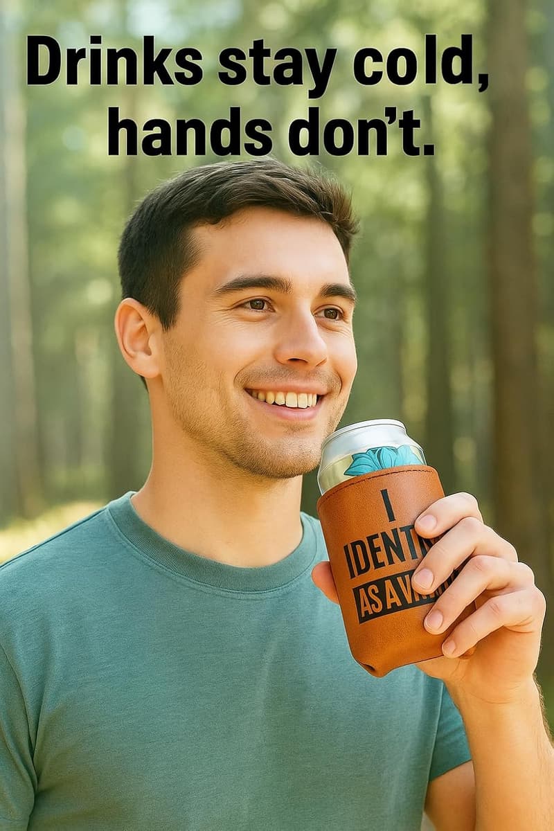 Hilarious Birthday Can Cooler Sleeve for Men