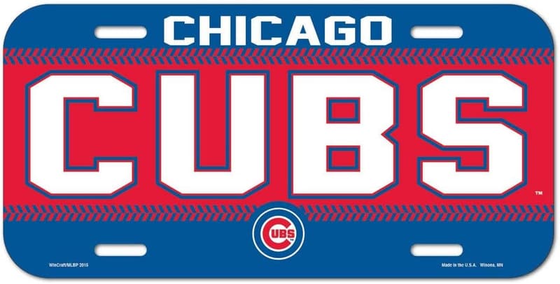 MLB License Plate by WinCraft