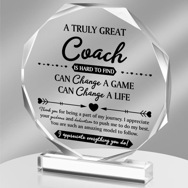 Inspirational Acrylic Thank You Sign for Office Farewell