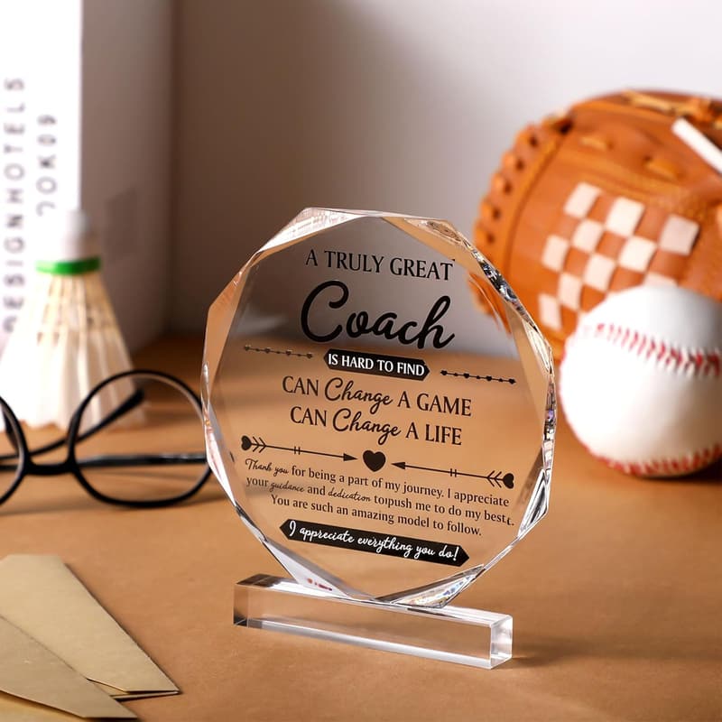 Inspirational Acrylic Thank You Sign for Office Farewell