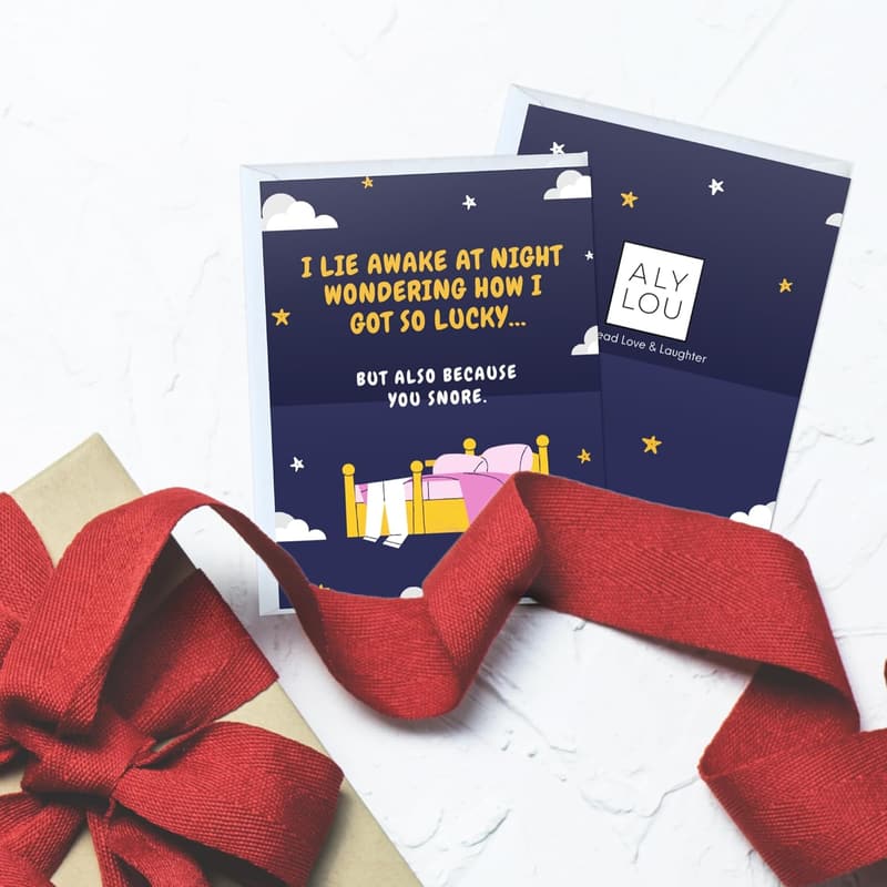 Funny Anniversary Card for Husband - Sarcastic Greeting Card