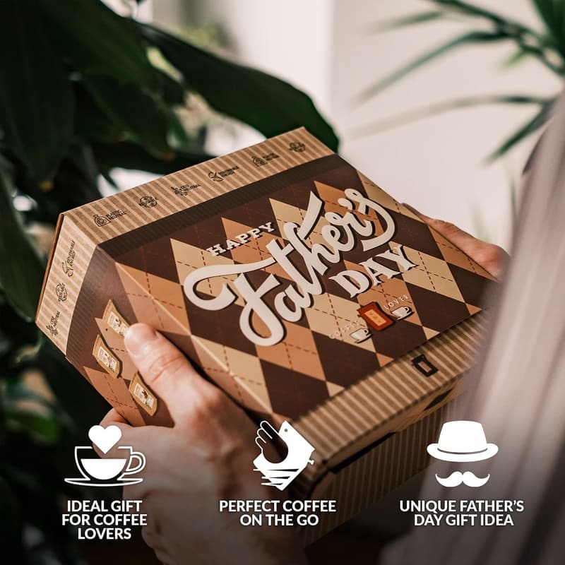Father's Day Coffee Gift Box - 5 Premium Organic Coffees