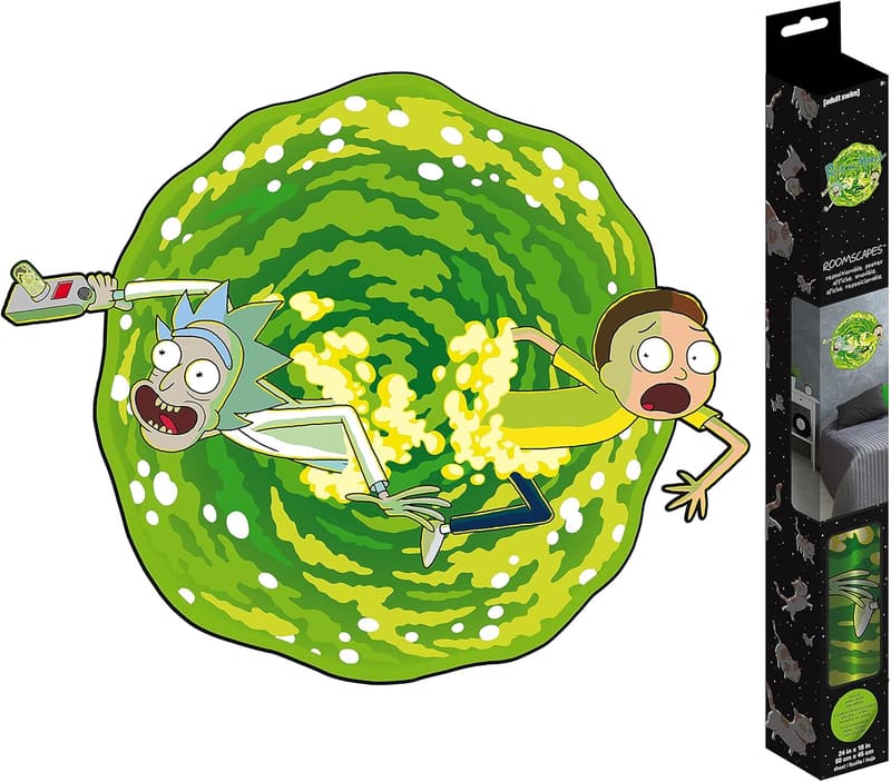 Rick & Morty Portal RoomScapes Poster Decal - 18