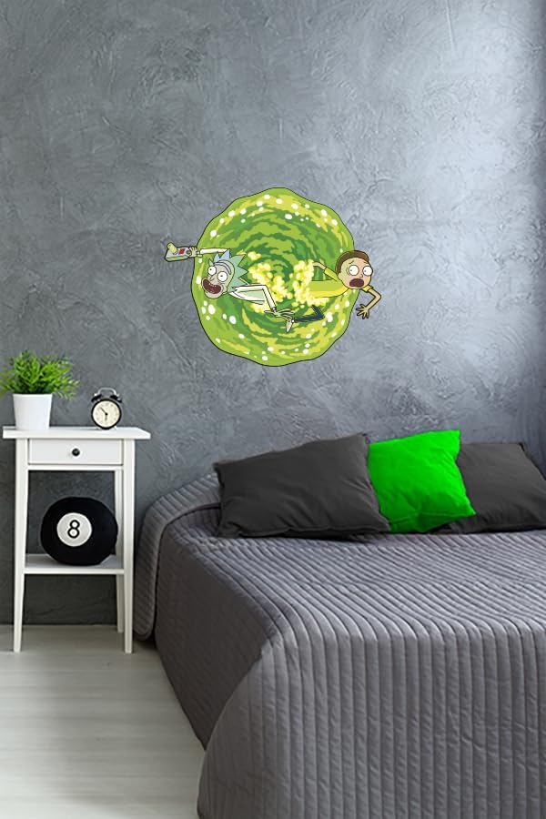Rick & Morty Portal RoomScapes Poster Decal - 18