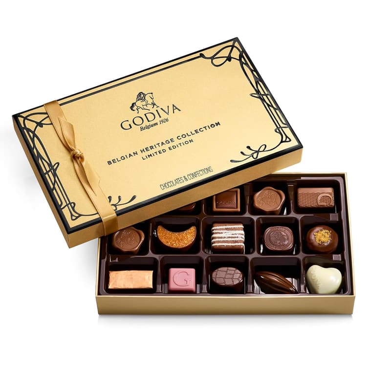 15-Piece Godiva Gourmet Belgian Chocolate Gift Box