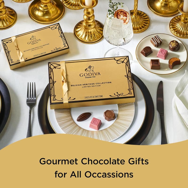 15-Piece Godiva Gourmet Belgian Chocolate Gift Box