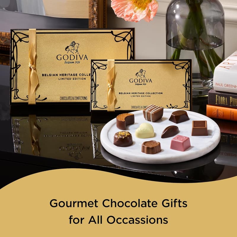 15-Piece Godiva Gourmet Belgian Chocolate Gift Box