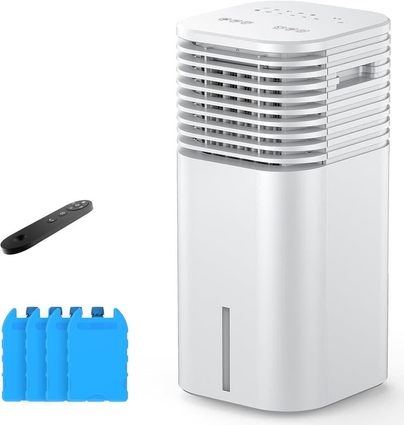 3-IN-1 Portable Air Conditioner with Remote, Ultra-Quiet