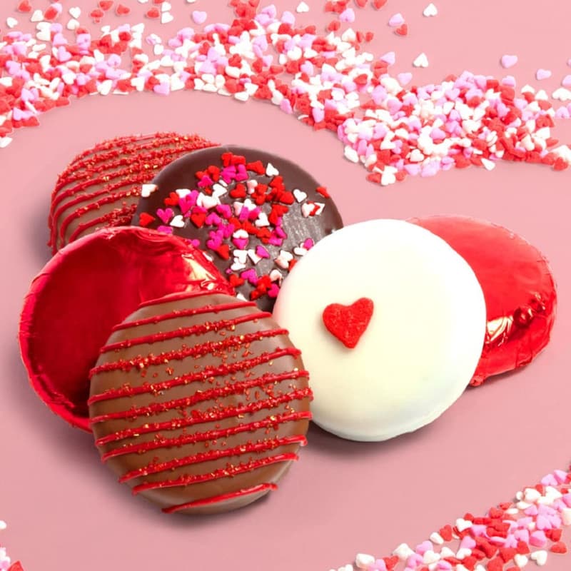 Easter Gift Box: Sweet Love Chocolate-Covered Sandwich Cookies