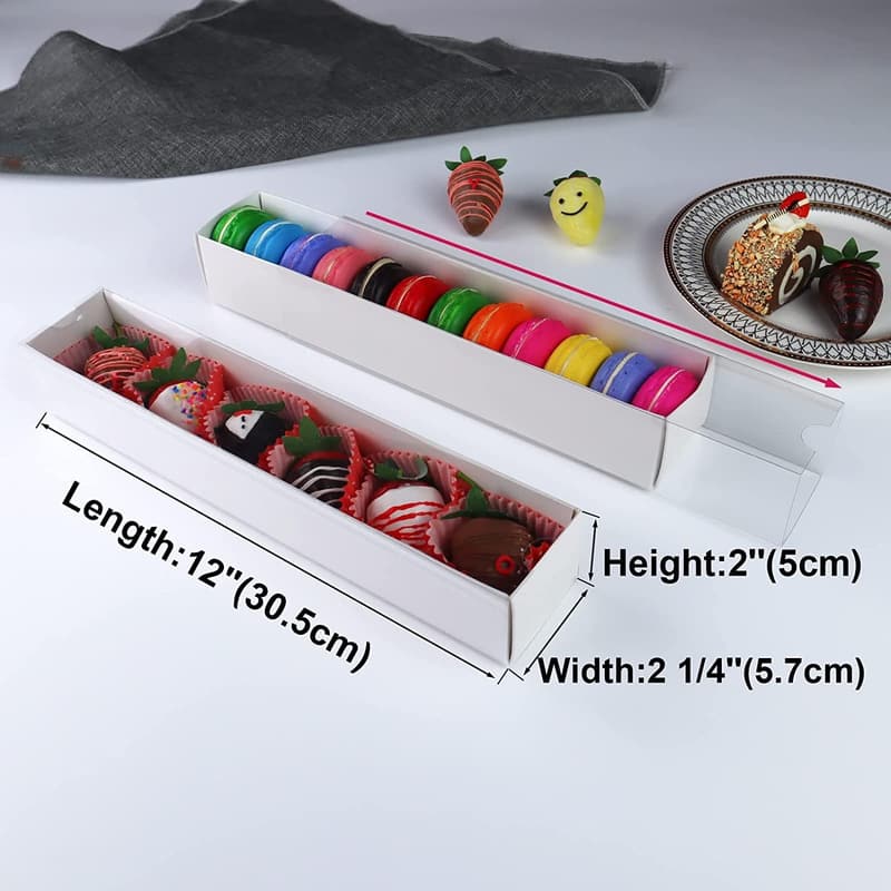 Party Favor Boxes for Chocolate Covered Treats - 10 Pack