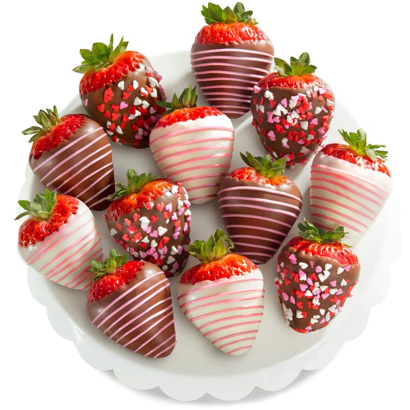 Mother's Day Chocolate Dipped Strawberries - 12 Berries