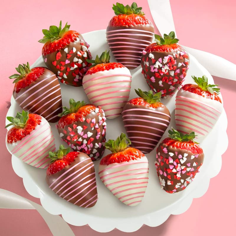 Mother's Day Chocolate Dipped Strawberries - 12 Berries