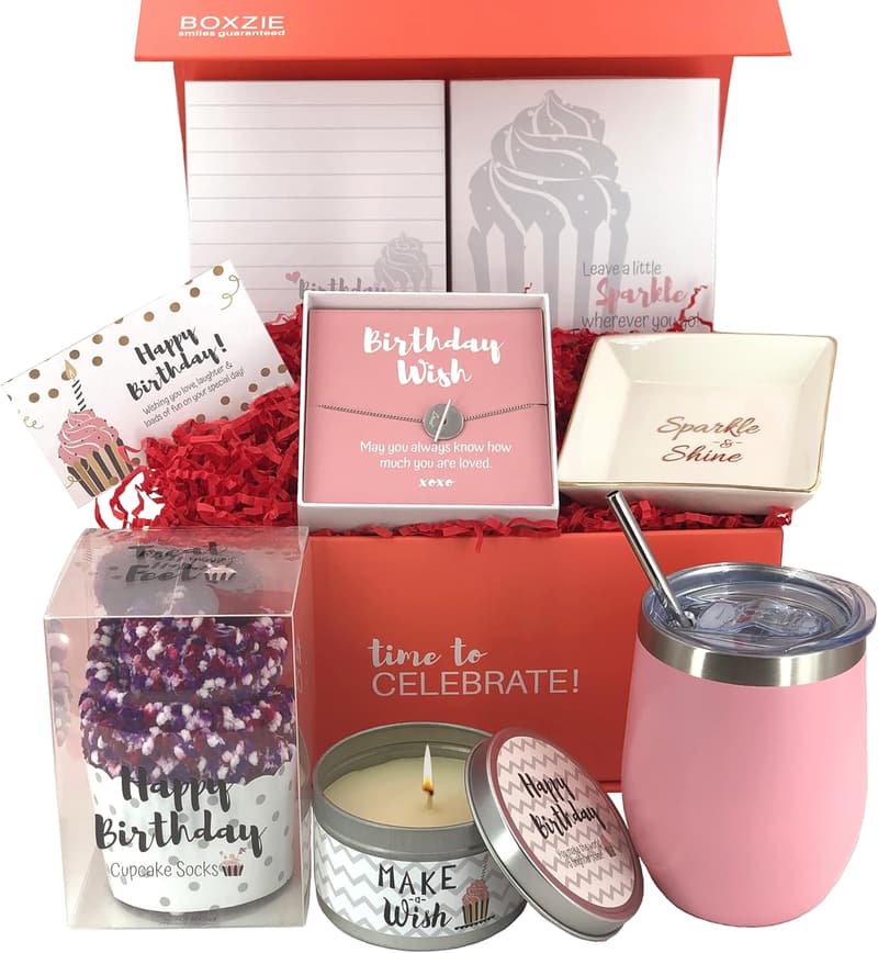 Birthday Gift Basket Set for Women – Unique Surprise Package