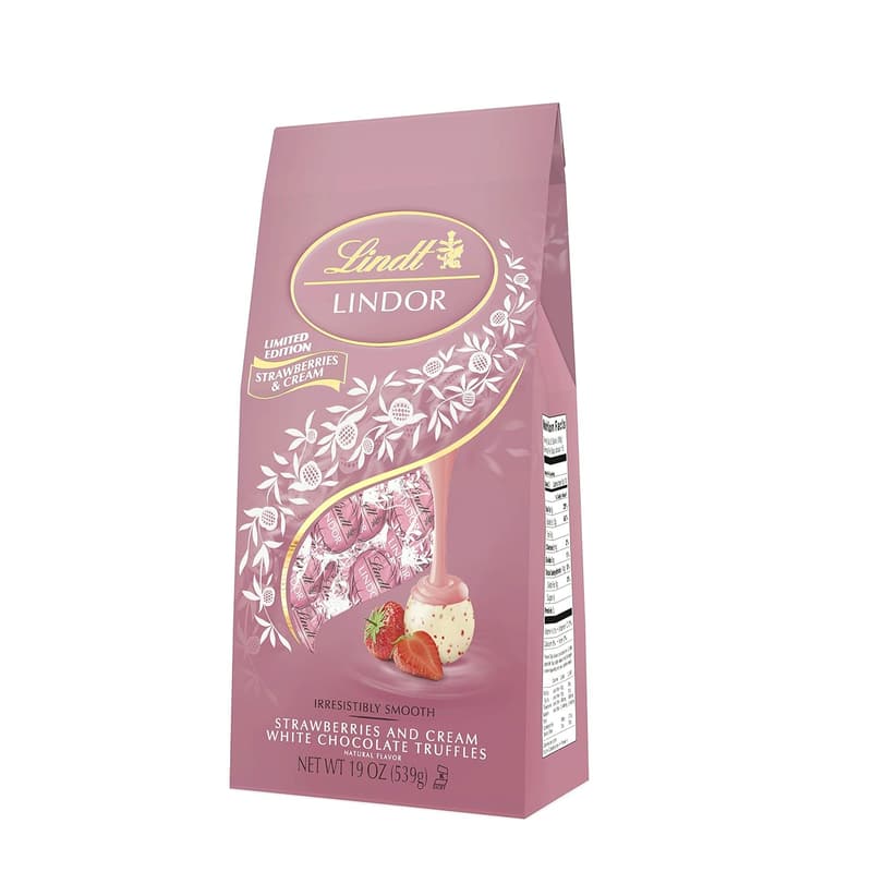 Strawberries & Cream Chocolate Truffles - 19oz Box