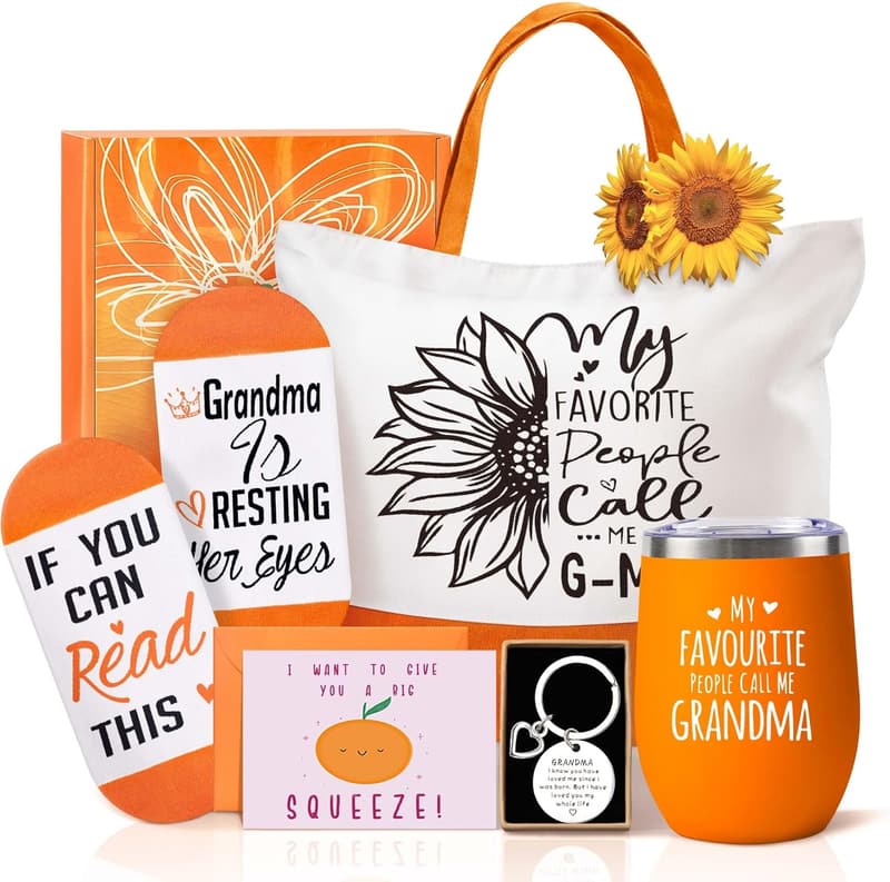 Mother's Day Gifts for Grandma - Personalized Memory Keepsake